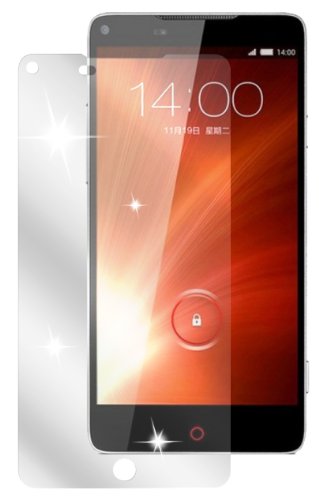 Ecultor I 6x Schutzfolie klar passend für ZTE Nubia Z5S Folie Displayschutzfolie von Ecultor