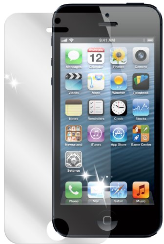 Ecultor I 8x Schutzfolie klar passend für Apple iPhone 5 / 5S / 5C /SE Folie Displayschutzfolie von Ecultor