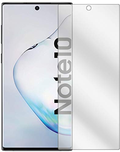 Ecultor I Schutzfolie kompatibel mit Samsung Galaxy Note 10 Displayschutz-Folie Klar (bewusst Kleiner als das Glas, da Dieses gewölbt ist) von Ecultor