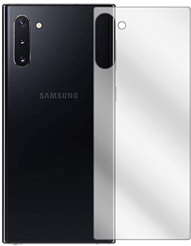 Ecultor I Schutzfolie kompatibel mit Samsung Galaxy Note 10 Rückseite Displayschutz-Folie Klar (bewusst Kleiner als das Glas, da Dieses gewölbt ist) von Ecultor