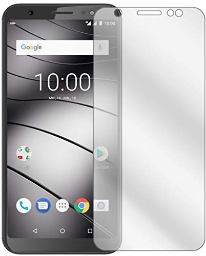 Ecultor I Schutzfolie passend für Gigaset GS185 Displayschutz-Folie Klar (bewusst Kleiner als das Glas, da Dieses gewölbt ist) von Ecultor