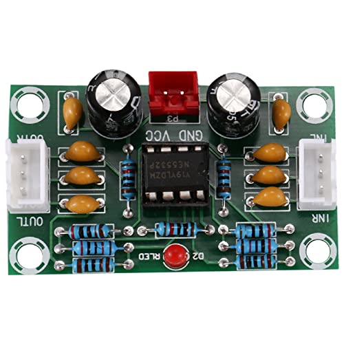 Ecverbyh Mini Preamp Op Amp Module Verstärker Dual Channel NE5532 Preamplifier Tone Board 5 Wide 12-30V Ecverbyh Mini Preamp Op Amp Module Verstärker Dual Channel NE5532 Preamplifier Tone Board 5 Wide 12-30V von Ecverbyh