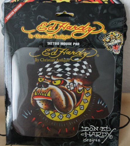 Ed Hardy Mousepad brown von Ed Hardy