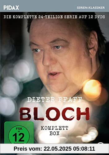 Bloch - Komplettbox / Die komplette 24-teilige Serie mit Dieter Pfaff (Pidax Serien-Klassiker) von Ed Herzog