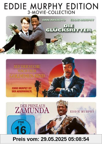 Die Glücksritter / Auf der Suche nach dem goldenen Kind / Der Prinz aus Zamunda [3 DVDs] von Eddie Murphy