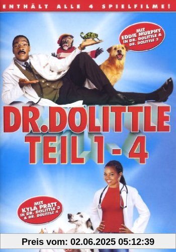 Dr. Dolittle 1-4 [4 DVDs] von Eddie Murphy