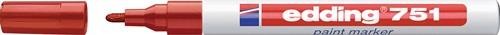 10 Stk. Edding Lackmarker 751 rot Strich-B.1-2mm Rundspitze 4-751002 10 Stk. Edding Lackmarker 751 rot Strich-B.1-2mm Rundspitze 4-751002 von Edding