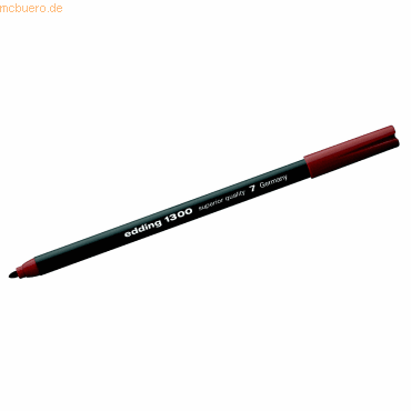 10 x Edding Fasermaler edding 1300 color pen braun 10 x Edding Fasermaler edding 1300 color pen braun von Edding