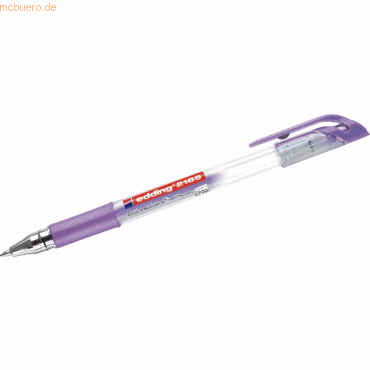 10 x Edding Gelroller 2185 crystaljelly 0,7mm violett metallic 10 x Edding Gelroller 2185 crystaljelly 0,7mm violett metallic von Edding