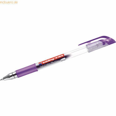 10 x Edding Gelroller 2185 crystaljelly 0,7mm violett 10 x Edding Gelroller 2185 crystaljelly 0,7mm violett von Edding