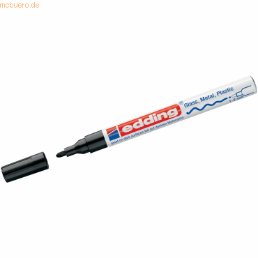 10 x Edding Glanzlack-Marker edding 751 schwarz 10 x Edding Glanzlack-Marker edding 751 schwarz von Edding