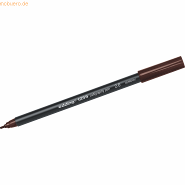 10 x Edding Kalligrafie-Stift edding 1255 2.0mm dunkelbraun von Edding