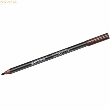 10 x edding Porzellan-Pinselstift edding 4200 1-4mm braun 10 x edding Porzellan-Pinselstift edding 4200 1-4mm braun von Edding