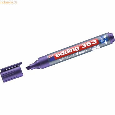 10 x edding Whiteboardmarker edding 363 nachfüllbar 1-5mm violett 10 x edding Whiteboardmarker edding 363 nachfüllbar 1-5mm violett von Edding