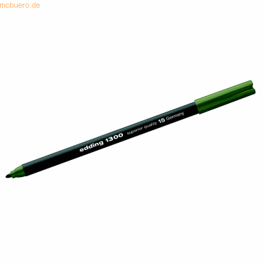 5 x Edding Fasermaler edding 1300 color pen olivgrün von Edding