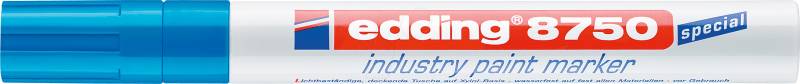 EDDING 8750BL - Industrie Lack Marker, 2,0-4,0 mm, blau von Edding