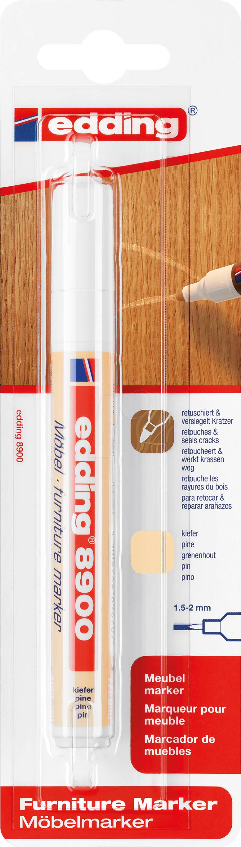 EDDING 8900-4622 - Möbelmarker kiefer von Edding