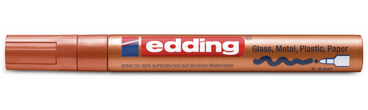 EDDING Paint-Marker, e-750 CR, kupfer von Edding