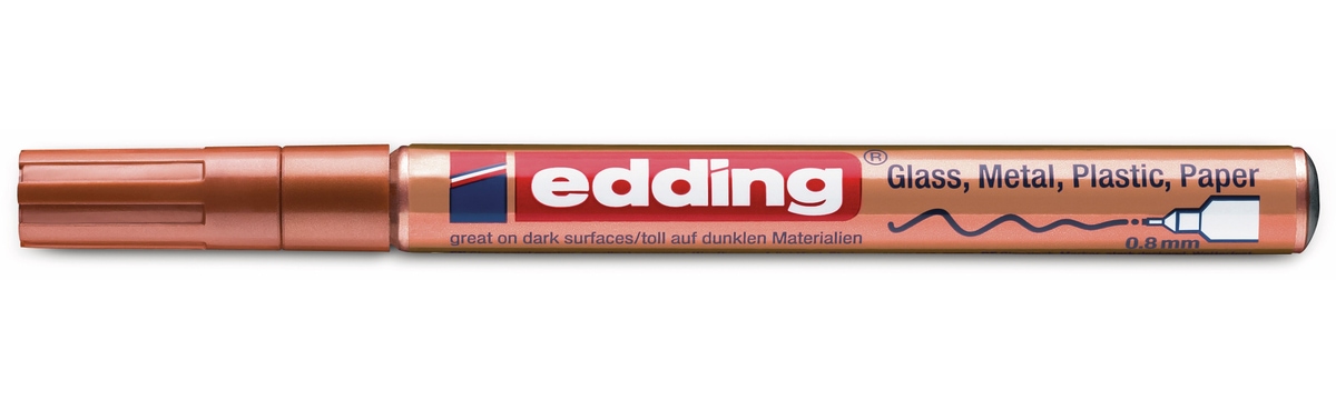EDDING Paint-Marker, e-780 CR, kupfer von Edding