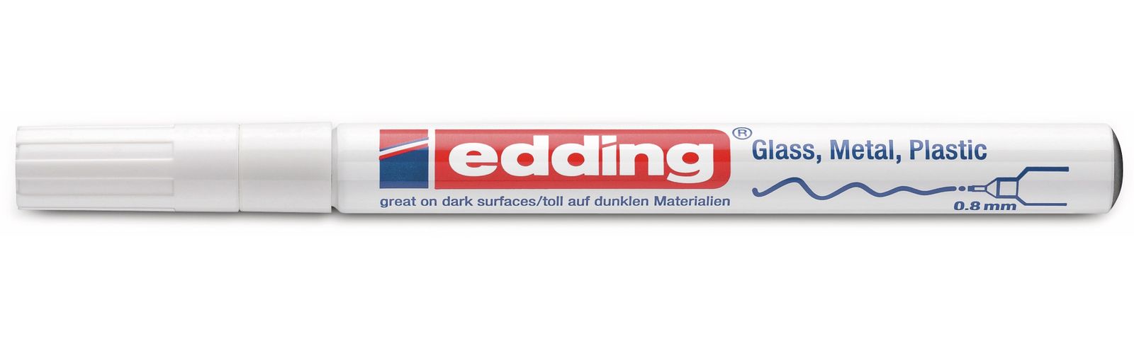EDDING Paint-Marker, e-780 CR, weiß von Edding