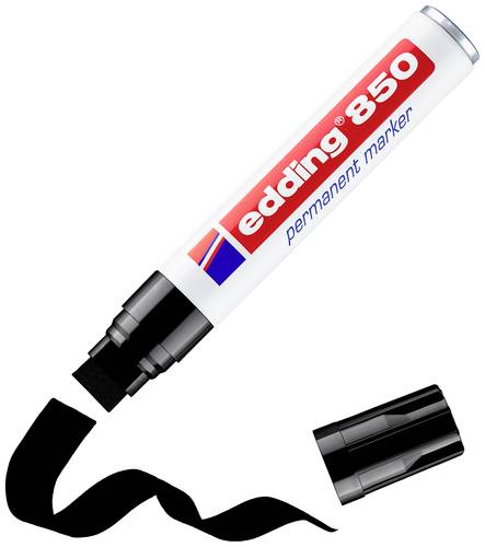 Edding 4-850-1-4001 Permanentmarker Schwarz wasserfest: Ja von Edding