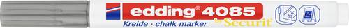 Edding 4085 4-4085054 Kreidemarker Silber 1 mm, 2mm von Edding
