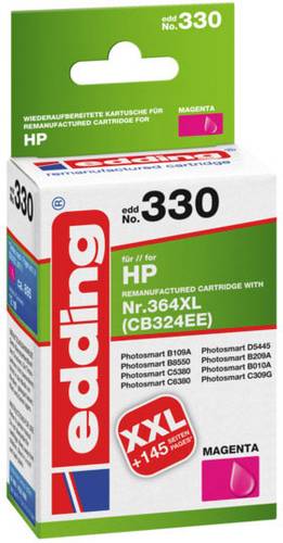 Edding Druckerpatrone ersetzt HP 364XL, CB324EE Kompatibel Magenta EDD-330 18-330 Edding Druckerpatrone ersetzt HP 364XL, CB324EE Kompatibel Magenta EDD-330 18-330 von Edding