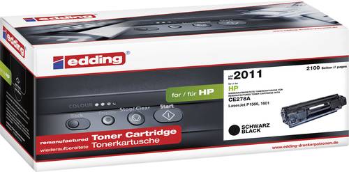 Edding Tonerkassette ersetzt HP 78A, CE278A Kompatibel Schwarz 2100 Seiten EDD-2011 18-2011 von Edding