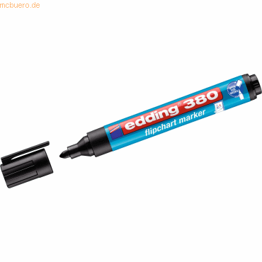 Edding Flipchartmarker edding 380 nachfüllbar ca. 1,5-3mm schwarz Edding Flipchartmarker edding 380 nachfüllbar ca. 1,5-3mm schwarz von Edding