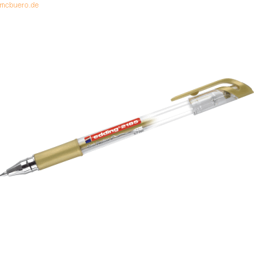 Edding Gelroller 2185 crystaljelly 0,7mm gold von Edding