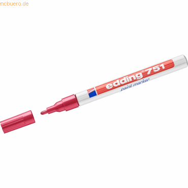 Edding Glanzlack-Marker edding 751 1-2mm rot Edding Glanzlack-Marker edding 751 1-2mm rot von Edding