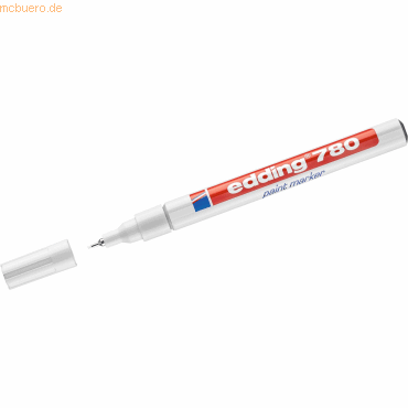 Edding Glanzlack-Marker edding 780 0,8mm weiß von Edding