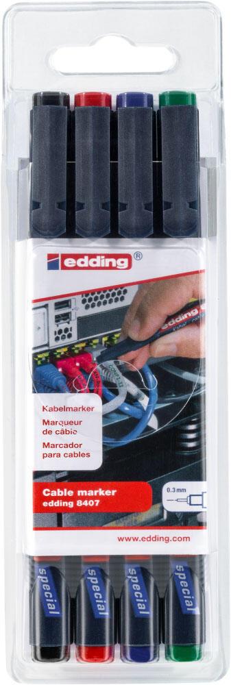 edding Kabelmarker 0.3 mm Mehrfarbig edding Kabelmarker 0.3 mm Mehrfarbig von Edding