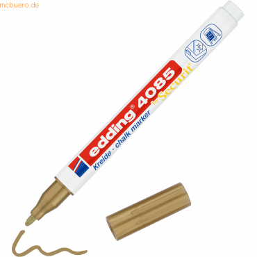 Edding Kreidemarker edding 4085 gold Edding Kreidemarker edding 4085 gold von Edding