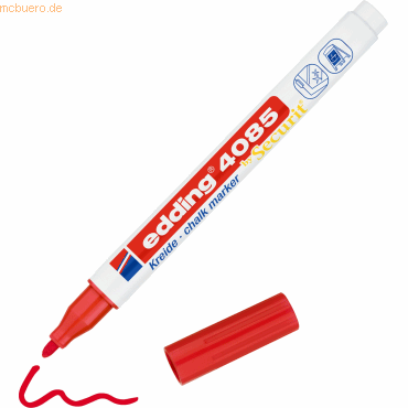Edding Kreidemarker edding 4085 rot Edding Kreidemarker edding 4085 rot von Edding