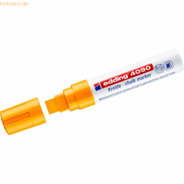 Edding Kreidemarker edding 4090 4-15mm Neonorange von Edding