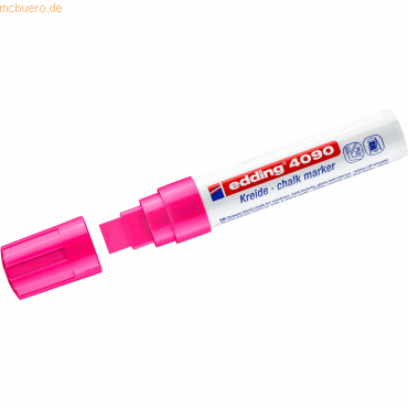 Edding Kreidemarker edding 4090 4-15mm neonpink Edding Kreidemarker edding 4090 4-15mm neonpink von Edding