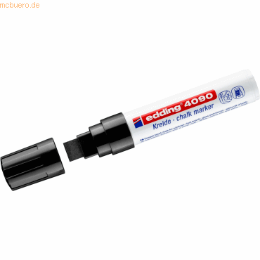 Edding Kreidemarker edding 4090 4-15mm schwarz Edding Kreidemarker edding 4090 4-15mm schwarz von Edding