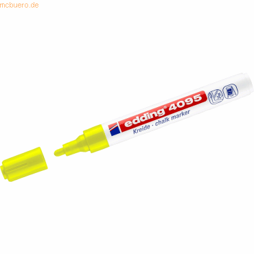 Edding Kreidemarker edding 4095 2-3mm neongelb Edding Kreidemarker edding 4095 2-3mm neongelb von Edding