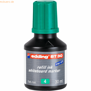 Edding Nachfülltinte edding BT 30 für edding Boardmarker 30ml grün von Edding