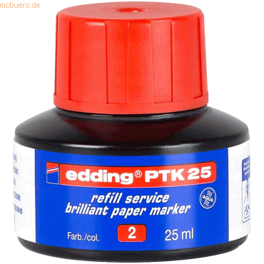 Edding Nachfülltinte edding PTK 25 für edding brilliant paper 25 ml ro von Edding