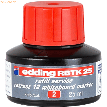 Edding Nachfülltinte edding RBTK 25 für edding Boardmarker retract 12 von Edding