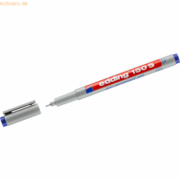 Edding OHP-Marker edding 150 S non-permanent 0,3mm blau von Edding