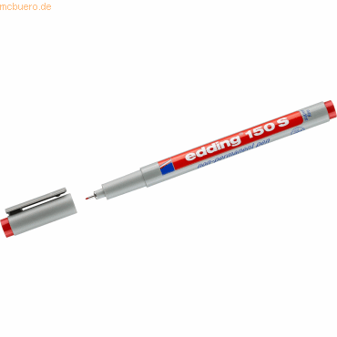 Edding OHP-Marker edding 150 S non-permanent 0,3mm rot von Edding