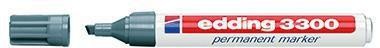 Edding Permanentmarker 3300 4-3300012 1-5mm Keil grau 305030580 Edding Permanentmarker 3300 4-3300012 1-5mm Keil grau 305030580 von Edding