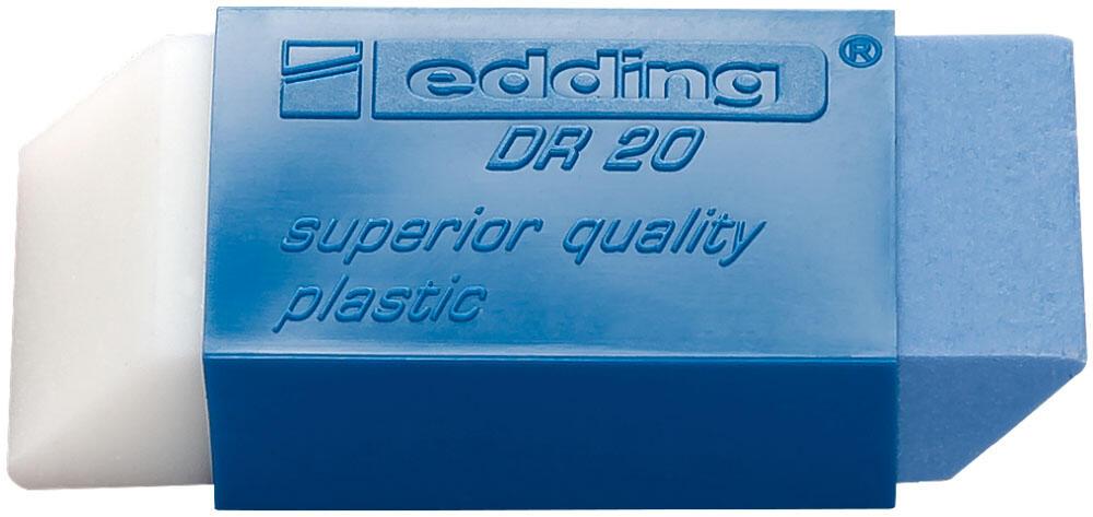 edding Radiergummi transparent oder blau edding Radiergummi transparent oder blau von Edding