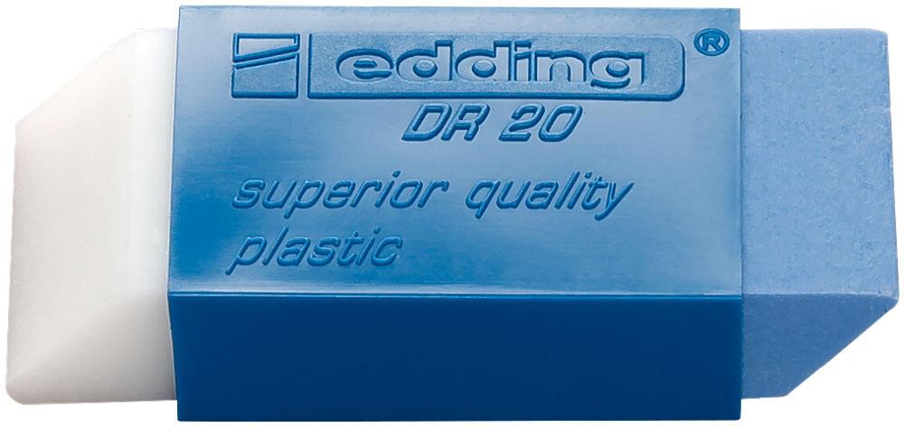 edding Edding Radierer DR20 Radiergummi farbsortiert von Edding