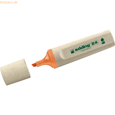 Edding Textmarker Highlighter edding 24 EcoLine nachfüllbar orange Edding Textmarker Highlighter edding 24 EcoLine nachfüllbar orange von Edding