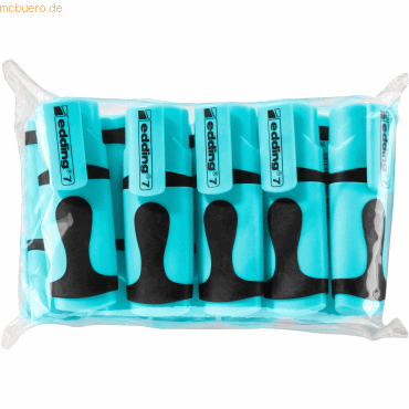 Edding Textmarker edding 7 Mini VE=10 Stück Polybeutel pastellblau Edding Textmarker edding 7 Mini VE=10 Stück Polybeutel pastellblau von Edding
