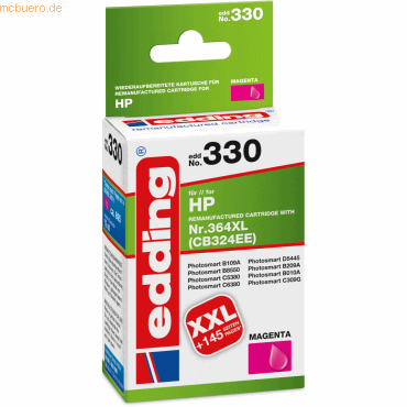 Edding Tintenpatrone kompatibel mit HP 364XL magenta Edding Tintenpatrone kompatibel mit HP 364XL magenta von Edding